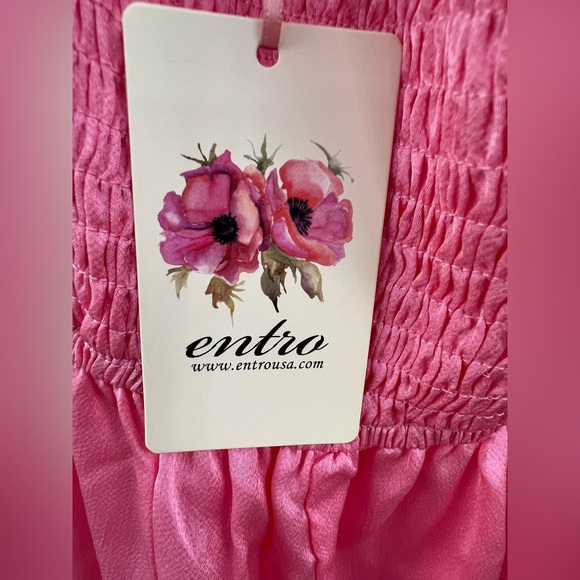 NWT Entro Look You Up Pink Jumpsuit - Picture 6 of 10